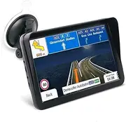 GPS Car Navigator, Car Truck GPS Navigation 9 Inch Touch Sat Navigator FM Transmitter with Free Maps for Car Truck RV(Add Reversing Cam)