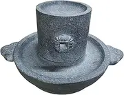 Multi-Functional Handmade Stone Mill,Stone Grain Mill,Natural Granite Handmade Stone Mill/Grinder,Hand Made Stone Grinder,for Grinding Wet and Dry foodstuffs Such as Cereals,pulses and Barley