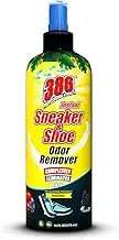 386 Professional Strength Shoe Odor Eliminator – 16Fl Oz Sneaker Odor Remover Ideal for Boots, Sports Gear, Gloves – Unscented Non-Masking Shoe Deodorizer – Eliminates Unpleasant Smells At The Source