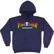 Size Small Thrasher Magazine x Alien Workshop Spectrum Hoodie - Navy