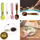 UK Digital Spoon Electronic Scale LCD Measuring Weight Food Kitchen Lab 0-500g