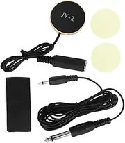 COSMEVIVI 1 Set Acoustic Guitar Pickup Punch Installation Compact Sound Transducer for Acoustic Guitar and Banjo Durable and Portable Design
