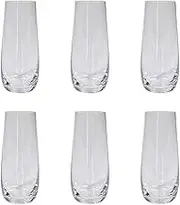 Alex Liddy Grand Cru 6 Piece Stemless Glass Flute Set 290ml