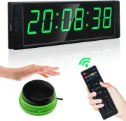 YZ Gym Timer Clock for Home Gym, Fitness Timer with Start/Stop Button, Interval