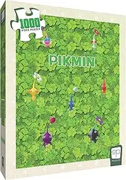 Pikmin “Hidden Pikmin” 1,000 Piece Jigsaw Puzzle, Nintendo Collectible Puzzle, Features Iconic Characters, Challenging 19"x27" Puzzle, Fun Family Activity, Great Fans & Gamers