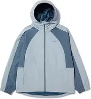 [HUF] Men's Shell Jacket - Lightweight, Water-Resistent Zip-Up with Hood