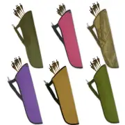 NYLON LONGBOW/ RECURVE BOW SIDE/ WAIST/ HIP/ BELT ARROW QUIVER BAG