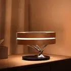 Bonsai Modern LED Bedside Smart Table Lamp with Built-in TWS Bluetooth Speake...