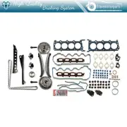 Head Gasket Set Timing Chain Kit & Cam Phaser For 2007 Lincoln Mark LT 5.4L (for: Lincoln)