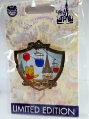 SKYWAY Pooh WDW Ride Attraction Crest 50th Anniversary LE Disney Pin 145018