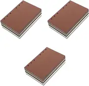 SHINEOFI 3sets Spiral Notebook Refills Blank Paper for 6 Hole Binders Journals Planner Inserts Paper Ink Proof A6 Size 300sheets*3