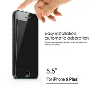 Tempered Glass Screen Protector for 5.5 inch Apple iPhone 6 Plus