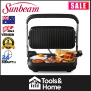 Sunbeam Cafe Style 2 Slice Press & Grill Sandwich Maker GRM2000SS