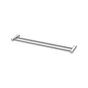 Phoenix 600mm Chrome Reva Double Towel Rail