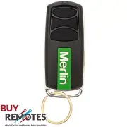 Merlin E960M Premium+ Four Button Garage Door Remote Control - Red Edition