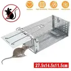 Humane Rat Trap Cage Live Animal Catch Pest Rodent Mouse Bait Control Box