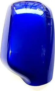 Wing Mirror Shell Cover For Mazda 3 For M3 2003 2004 2005 2006 2007 2008 2009 Car Accessorie Reversing Mirror Cover Rearview Mirror Housing Mirror Shell Side Rearview Mirror Cover(Navy blue left)