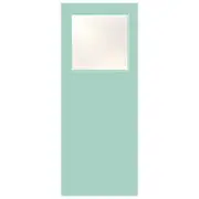 Hume Doors & Timber 720 x 2040 x 40mm Entrance Door Duracote Glass Opening G1 Glass XF1