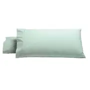 Bianca Heston Fabric Cotton Weave Sage Fitted Bedding Sheet Set