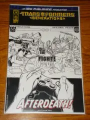 TRANSFORMERS GENERATIONS #7 IDW COMIC AFTERDEATH VARIANT