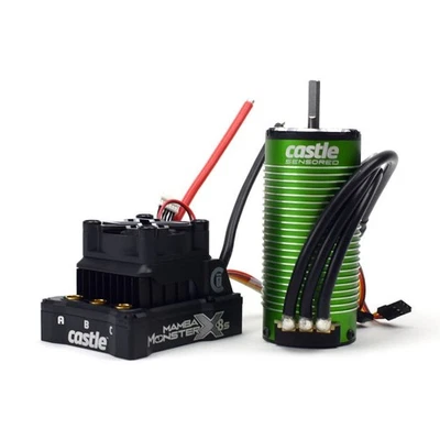 CSE010016504 1/6 MAMBA MONSTER X 8S ESC & (1520) SENSORED 1650KV MOTOR