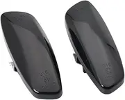 Side Mirror Indicator For Citroen C4 For Picasso C3 C5 DS3 DS4 2Pieces Dynamic LED Side Marker Light Signal Blinker Dynamic Sequential Blinker(Black)