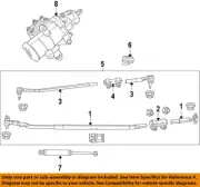 CHRYSLER OEM 14-23 2500 Steering Gear Linkage-Pitman Arm 68175400AA