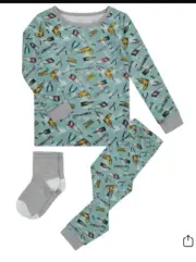Cloud Nine Boys Sleepwear Pajama Set 18 Month 3 Piece New