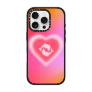 iPhone 16 Pro Impact Case MagSafe Compatible Dolphin Heart - Love