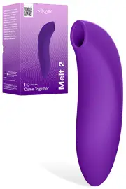 We-Vibe Melt 2 5.4" App Controlled Pleasure Air Clitoral Stimulator