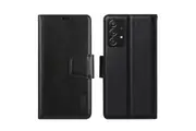 ZUSLAB Galaxy A52 Case, Hanman Leather Wallet Card Case Cover for Samsung 4G 5G (2021) - Black