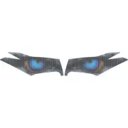 Headlight Sticker Motorcycle Decal for CYCLONE RT3S Head Light Motorbike Sticker
