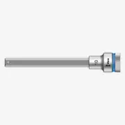 Wera 003845 1/2" Drive Zyklop Hex-Plus Bit Socket with Holding Function 10mm Lon