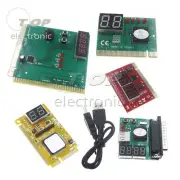 2/4 Digit 3 in1 PCI-E PC Analyzer Analysis Diagnostic Card USB Card POST Card