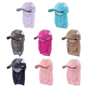 for Sun Cap Fishing Hat Wide Brim Breathable Foldable Baseball Caps Neck Face Fl