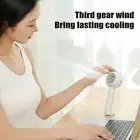 Mini Air Conditioner Ice Fan Portable Rechargeable Handheld with 3-speed