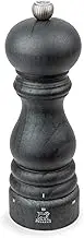 PEUGEOT - Paris u'Select 18 cm Salt Mill - 6 Predefined Grind Settings - Made with PEFC Certified Wood - Made in France - Graphite Colour