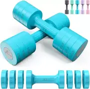 Adjustable Dumbbells Hand Weights Set: Sportneer 4 in 1 Weight Adjustment 0.9...