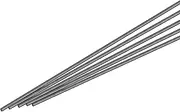 uxcell 5 Pcs Carbon Fiber Rod, 2mm x 300mm for RC Plane DIY Tool Wing Tube Quadcopter Arm