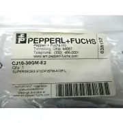 CJ10-30GM-E2 NEW Pepperl+Fuchs P+F Proximity switch