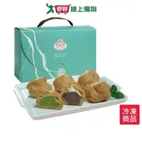 在飛比找樂天市場購物網優惠-豆穌朋綜合冰心泡芙禮盒12入/盒【愛買冷凍】