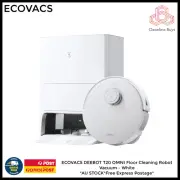​ECOVACS DEEBOT T20 OMNI Robot Vacuum – White *AU STOCK*Free Express Post*