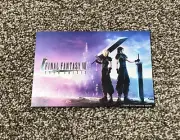 Final Fantasy VII 7 Ever Crisis Post Card Promo SDCC 2023 PAX West Postcard