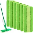6 Pack Upgraded Spray Mop Refills for Libman Freedom Mop, Green, 6