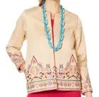 Rara Avis by Iris Apfel Embroidered Short Jacket NWT Size: XS