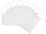 NOLITOY 20pcs Foaming Quick Dry Body Wash Soap Saver Efficient Soap Usage Handmade Soap Exfoliation Scrubber Soap Holder Foaming Net Pouch White
