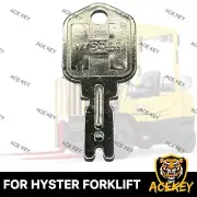 Forklift Quality Key Blank For Hyster Yale Pollak Gradall Caterpillar