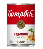 Campbell’s Condensed Vegetable Soup 10.5 Ounce Can