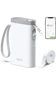 Nelko Label Maker Machine with Tape, P21 Portable Bluetooth Label Printer NIB