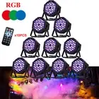 10X 36LED RGB 72W Par Light Stage Light DMX512 Club DJ Party Disco Lighting Bar